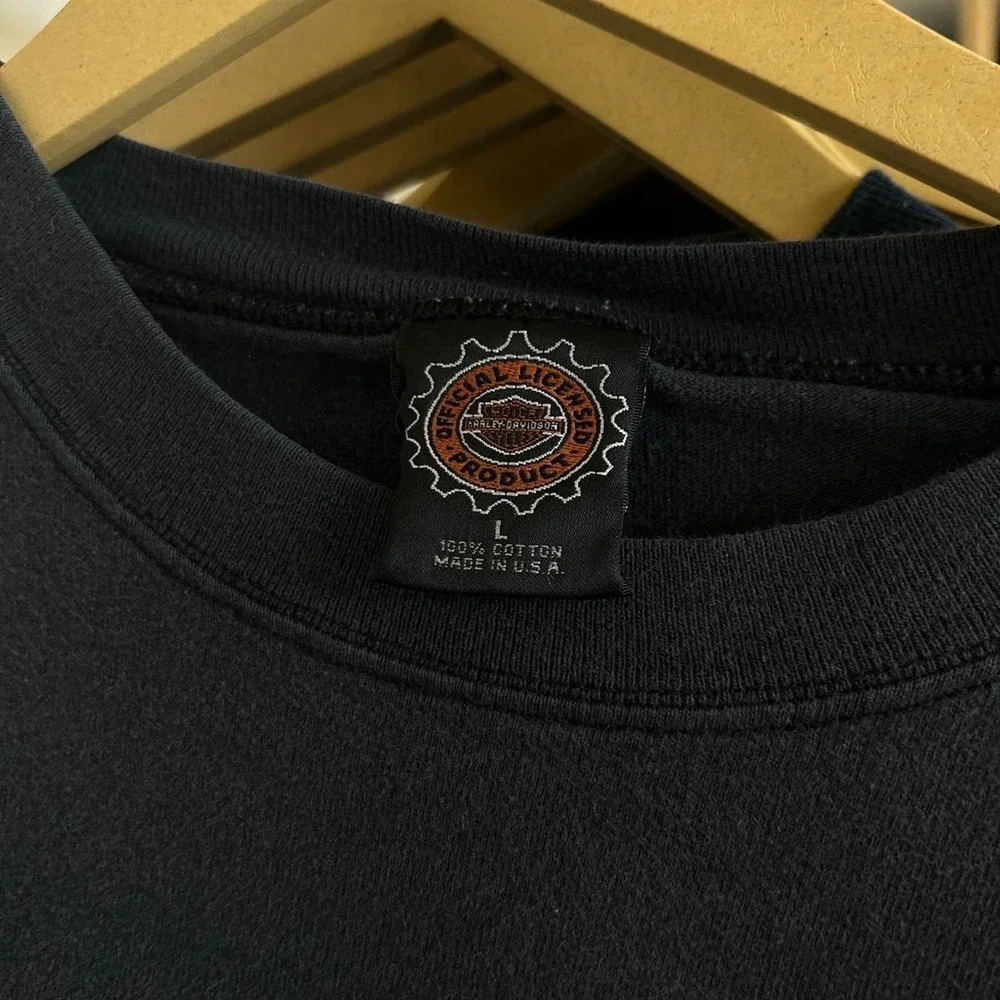 Vintage Harley Davidson Wraparound Tee 1996 - Picture 5 of 5